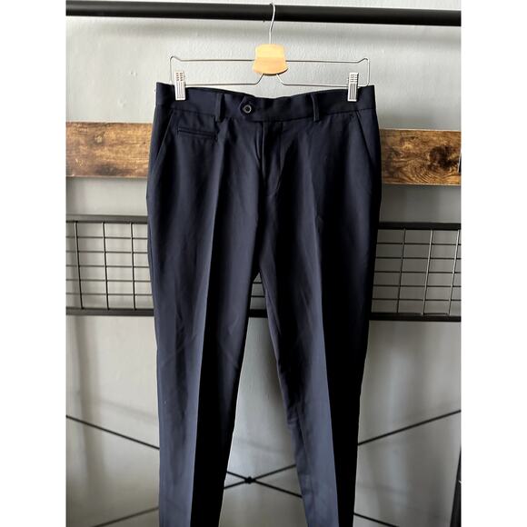 ASOS Men's Navy Skinny Fit Dress Pants | Size 33x32 - Picture 2 of 6